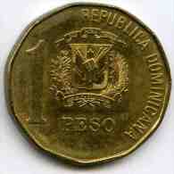 République Dominicaine Dominican Republic 1 Peso 1993 KM 80.2 - Dominikanische Rep.