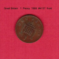 GREAT BRITAIN    1  PENNY  1988  (KM # 935) - 1 Penny & 1 New Penny