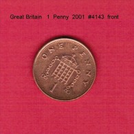 GREAT BRITAIN    1  PENNY  2001 (KM # 986) - 1 Penny & 1 New Penny