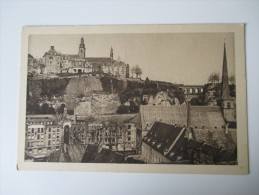 AK / Bildpostkarte Luxembourg  - Ville Basse Du "Grund" Et Ville Haute. Edtition P.K. No 521 - Luxemburg - Town