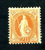 3069 Switzerland 1901  Michel #58YDb  M* Scott #82b ~Offers Always Welcome!~ - Ongebruikt