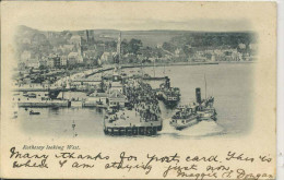 BUTE - ROTHESAY - LOOKING WEST 1902 But12 - Bute