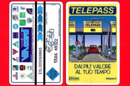 VIACARD -  Pubblicitarie - Telepass - Tessera N. 1781 - 50 € - Pub - 05.2008 - Andere & Zonder Classificatie