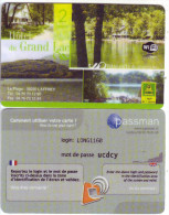 **RRR Carte Passman.fr Accès WIFI "Hôtel Du GRAND LAC LAFFREY Utilisée TOP LUXE ***** - Otros & Sin Clasificación