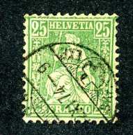 3093 Switzerland 1868  Michel #32a  Used  Scott #55  ~Offers Always Welcome!~ - Gebruikt