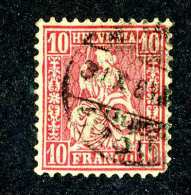 3099 Switzerland 1867  Michel #30  Used  Scott #53  ~Offers Always Welcome!~ - Used Stamps