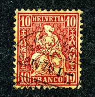 3103 Switzerland 1867  Michel #30  Used  Scott #53  ~Offers Always Welcome!~ - Oblitérés