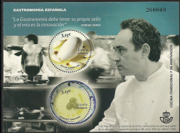 2014-ED. 4886 -Gastronomía.Cocina Tradicional Y De Innovación. Ferran Adrià.  Ajo Blanco Y350 Ajo Blanco 1996 -NUEVO - Blocks & Sheetlets & Panes