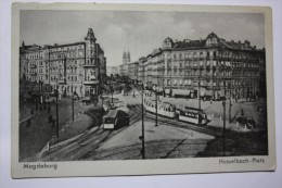 AK MAGDEBURG - Hasselbach - Platz - Tram - Tramway - Old Vintage PC - Magdeburg