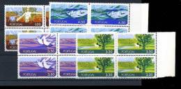 Portugal 1971  Protection De La Nature Européenne  4 Séries ** - Unused Stamps