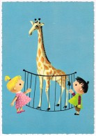 M2141 Bambini E Animali - Enfants - Children - Kinder - Nino - Humor - Illustrazione Illustration / Non Viaggiata - Humorous Cards