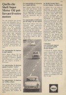 # ROYAL DUTCH SHELL OIL 1950s Car Italy Advert Pub Pubblicità Reklame Huile Olio Aceite Ol VW Fiat 1100 Fiat 500 - Sonstige & Ohne Zuordnung