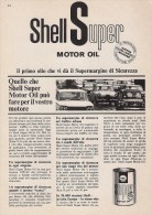 # ROYAL DUTCH SHELL OIL 1950s Car Italy Advert Pub Pubblicità Reklame Huile Olio Aceite Ol Alfa Romeo Giulietta Fiat 500 - Autres & Non Classés