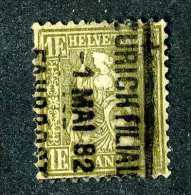 3130 Switzerland 1864  Michel #28  Used    ~Offers Always Welcome!~ - Gebruikt