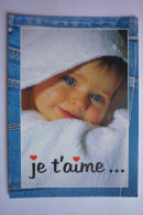 Cartes Humoristiques Enfants ( Je T'aime ) Carte Vierge ( 2 Scann ) - Humorous Cards