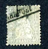 3140 Switzerland 1878  Michel #34  Used Faulty ~Offers Always Welcome!~ - Used Stamps