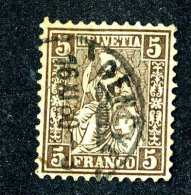 3144 Switzerland 1880  Michel #22f  Used  ~Offers Always Welcome!~ - Gebraucht