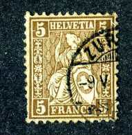 3149 Switzerland 1873  Michel #22c  Used  ~Offers Always Welcome!~ - Used Stamps