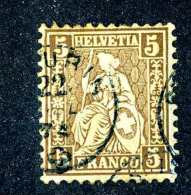 3150 Switzerland 1873  Michel #22c  Used  ~Offers Always Welcome!~ - Used Stamps