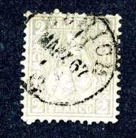 3153 Switzerland 1862  Michel #20  Used  ~Offers Always Welcome!~ - Gebraucht