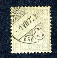 3156 Switzerland 1862  Michel #20  Used  ~Offers Always Welcome!~ - Gebruikt