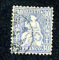 3161 Switzerland 1867  Michel #33  Used   ~Offers Always Welcome!~ - Used Stamps