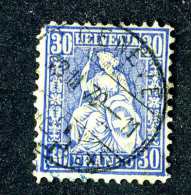 3166 Switzerland 1867  Michel #33  Used  ~Offers Always Welcome!~ - Oblitérés