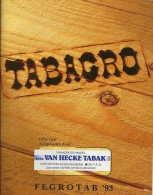 Tabagro Fegrotab 1993 / Tarif Pub Toutes Marques Prijslijst Reclame Alle Merken / 75p Format A5 - Livres