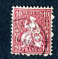 3177 Switzerland 1881  Michel #38  Used ~Offers Always Welcome!~ - Oblitérés