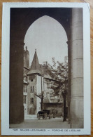 25 : Baume-les-Dames - Porche De L´Eglise - Attelage - (n°1793) - Baume Les Dames