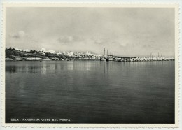 GELA PANORAMA VISTO DAL PORTO - Gela