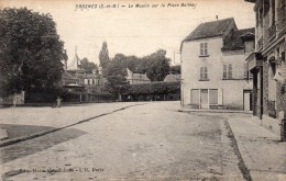 91 Crosnes Le Moulin Sur La Place Boileau - Crosnes (Crosne)