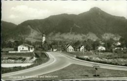 Delcampe - Lenggries Obb. Isarbrücke Hinweisschild Bad Tölz 9.8.1969 Wohnhaus Kleinformat - Lenggries