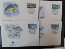 41/775   4    FDC  NAURU  WWF - FDC