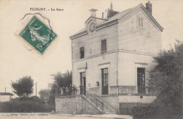 CPA - Flogny - La Gare - Flogny La Chapelle