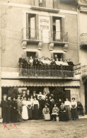 LOURDES (65) Carte Photo Façade Du Restaurant Fontan Belle Animation ETAT - Lourdes