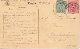 Antoing  Château De S.A. Le Prince Charles De Ligne;  Mooi Poststuk 1922 Naar Cuesmet - Antoing