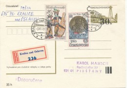 I3059 - Czechoslovakia (1979) 675 72 Kralice Nad Oslavou - Briefe U. Dokumente