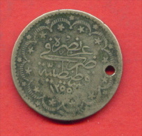 FS80 / - 5 KURUSH - 1255/?? ( 18.. ) - Turkey Turkije Turquie Turkei - SILVER Coins Munzen Monnaies Monete - Turchia