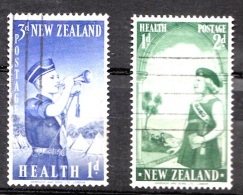 New Zealand, 1958, Health, SG 764 - 765, Used - Usati