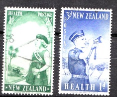 New Zealand, 1958, Health, SG 764 - 765, Used - Gebruikt