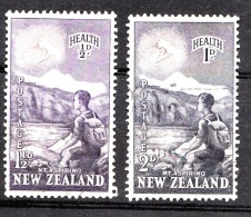 New Zealand, 1954, Health, SG 737 - 738, Used - Gebruikt