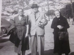 Photo De Famille Localisée à Callelongue Marseille 1959 --papa 72 Ans Maman 74 Ans Tante 79 Ansvous - Places