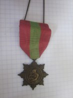 1920 MILITARIA Médaille Militaire Famille Française La Patrie Reconnaissante Républi Française Ministère Santé Publique - Andere & Zonder Classificatie