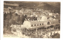 MONTE CARLO - MONACO - CAFE DE PARIS - BATAILLE DE FLEURS - GROSSE ANIMATION - Wirtschaften & Restaurants