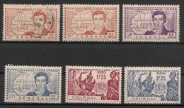 Sénégal. 1939.   N° 150-154. Oblit. Et Neuf * - Andere & Zonder Classificatie