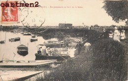 FRENEUSE EN PROMENADE AU BORD DE LA SEINE 78 YVELINES - Freneuse