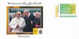 Spain 2014 - World Travels Of Pope John Paul II Collection Cover - 1988 - Austria - Päpste