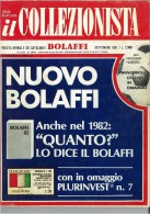 Rivista Il Collezionista, Bolaffi Editore N. 8 Anno 1981 - Italiano (desde 1941)