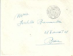 Feldpost Brief  Colombier (Neuch) Caserne - Bern         Ca. 1920 - Documents